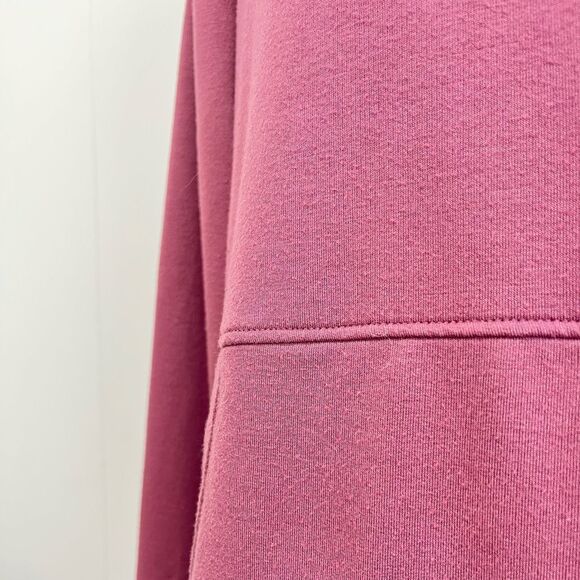 Avia Hooded Long Sleeve Activewear Top Size Medium Mauve Pink - Picture 3 of 8
